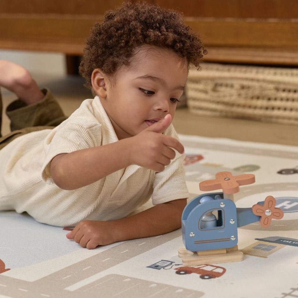 Little Dutch Hélicoptère en bois