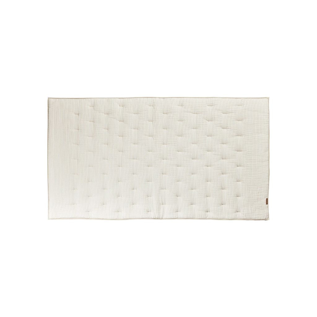 Quax Tapis de parc XL Stripes 145 x 75 cm Beige