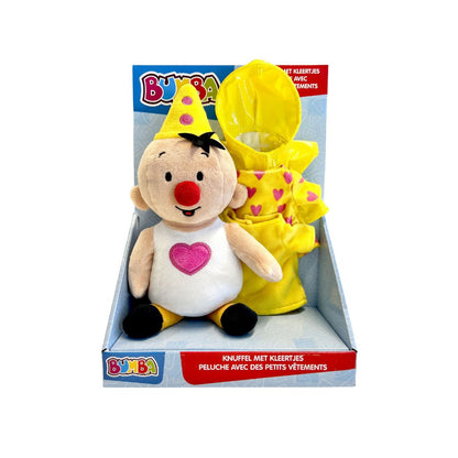 Bumba Knuffel met Kleertjes Geel