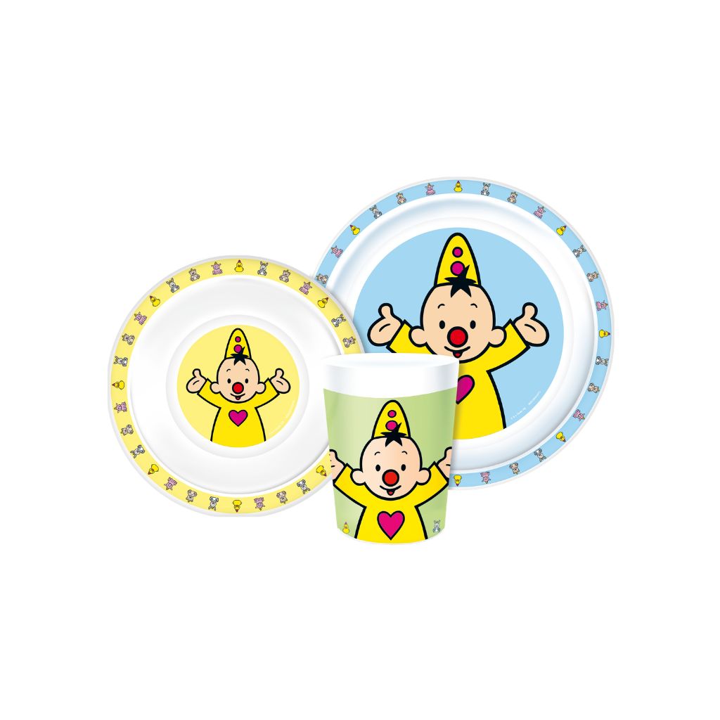 Bumba Set repas animaux Multicolore – 3 pièces