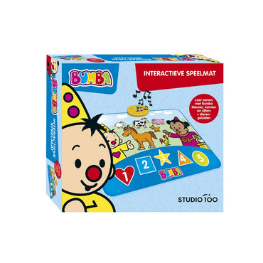 Bumba Tapis de jeu interactif Animaux Bleu