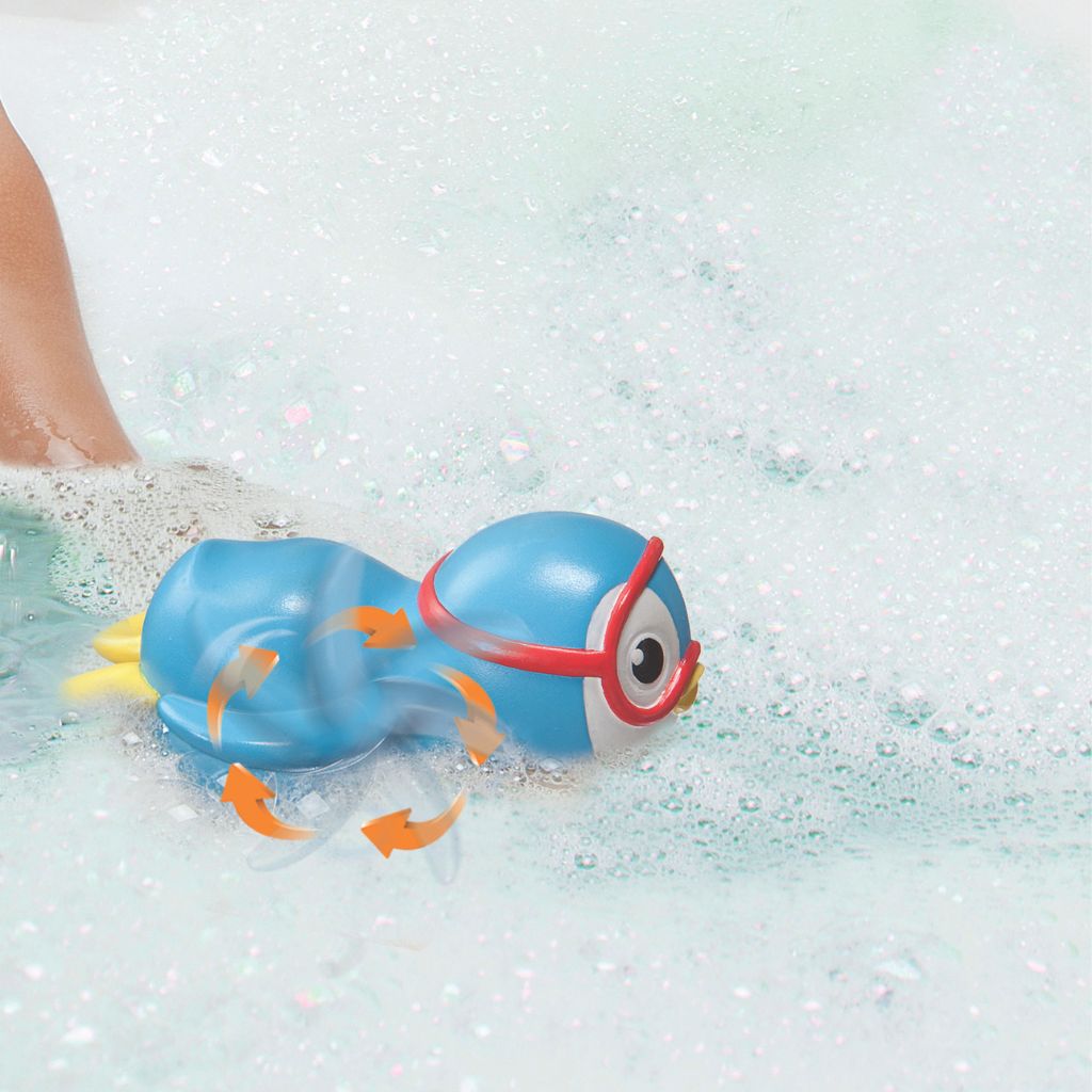 Munchkin Jouet de bain pingouin à remontoir