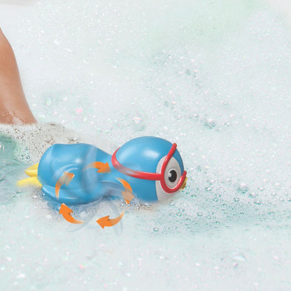Munchkin Jouet de bain pingouin à remontoir