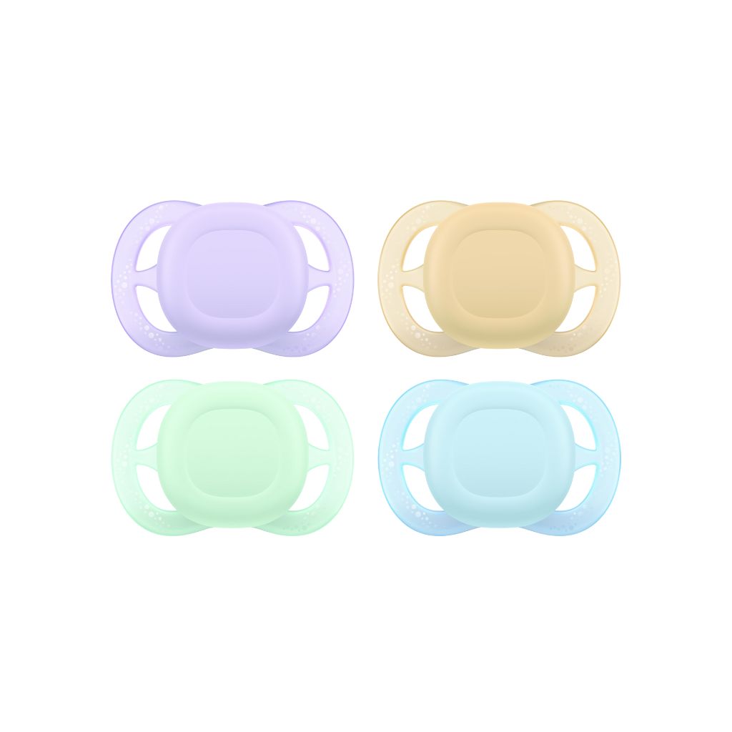 AVENT Sucette 0-2 mois Ultra Start Night couleur mystère - 2 pièces