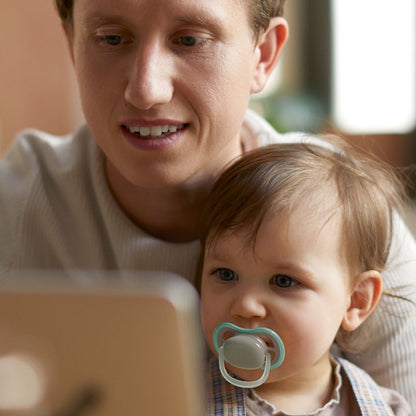 AVENT Sucette 0-6 mois Ultra Air Pistache/bleu - 2 pièces