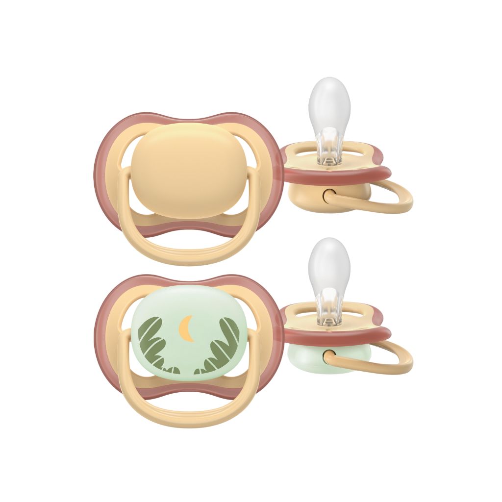 Philips AVENT Sucette 0-6 mois Ultra Air Night/Day - 2 pièces