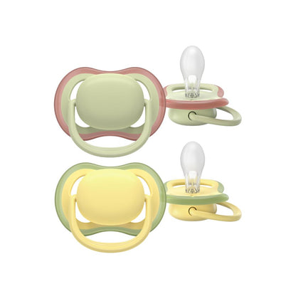 AVENT Sucette +18 mois Ultra Air menthe/ivoire - 2 pièces