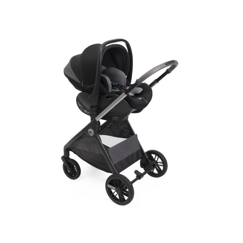 Chicco Kinderwagen Trio Bellagio 2 Zwart Satijn