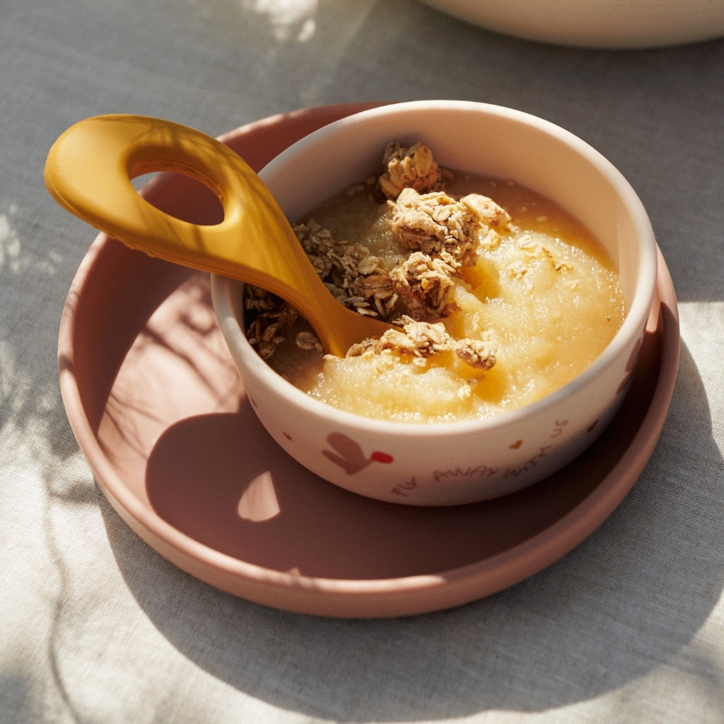 Liewood Set repas Vivi Butterfly/Apple Blossom - 4 pièces