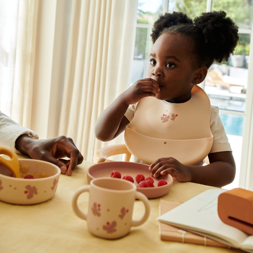 Liewood Set repas Vivi Butterfly/Apple Blossom - 4 pièces