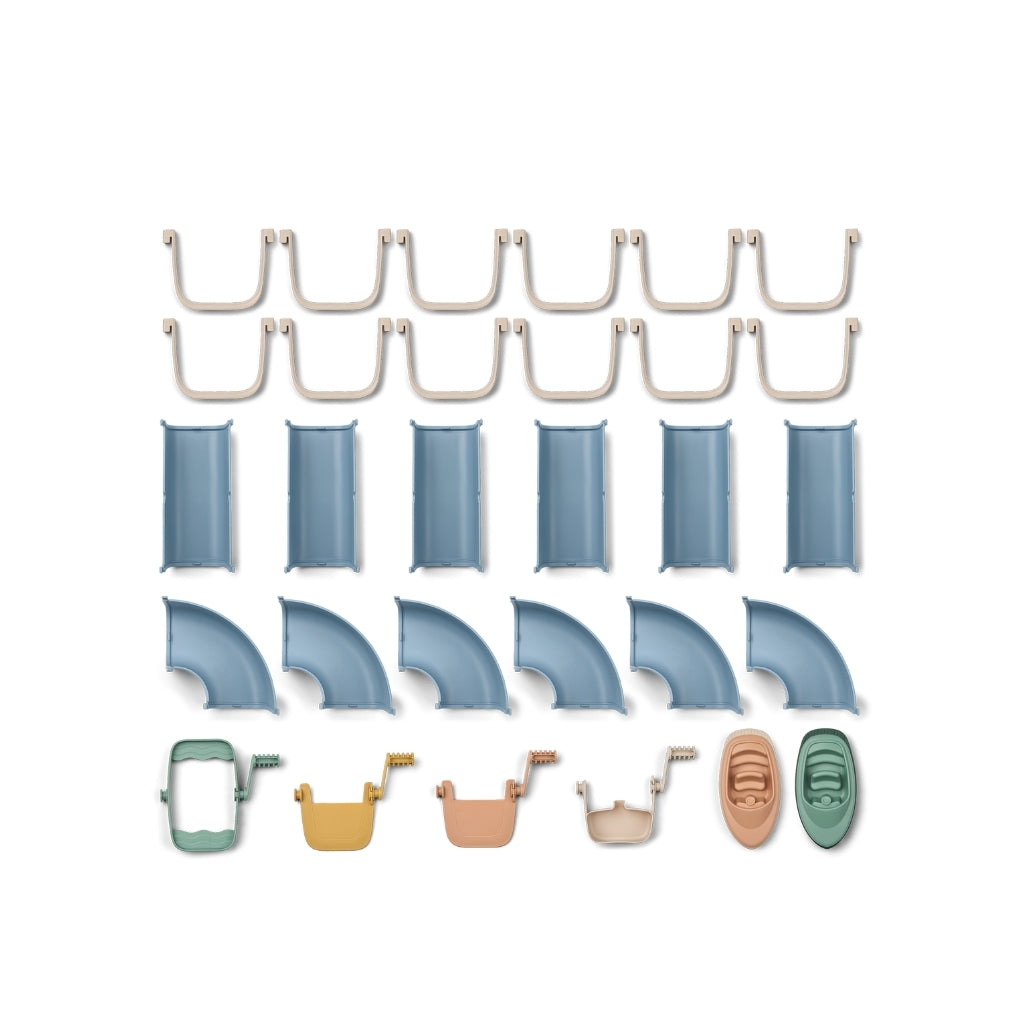 Liewood Piste aquatique Cassian Beach Blue Multi Mix