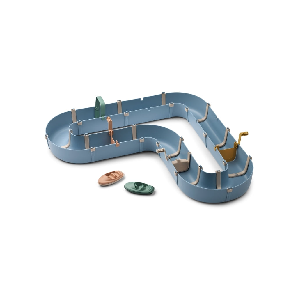 Liewood Piste aquatique Cassian Beach Blue Multi Mix