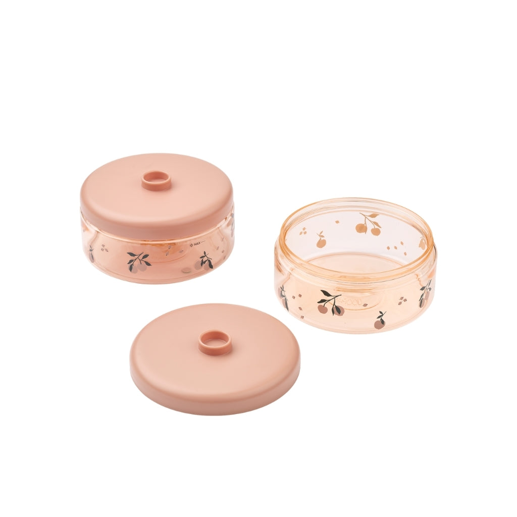 Liewood Bewaardozen Dominique Peach / Sea Shell – 2 stuks