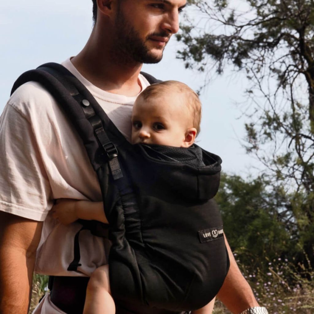 Love Radius porte-bébé HoodieCarrier 2 Black Forest