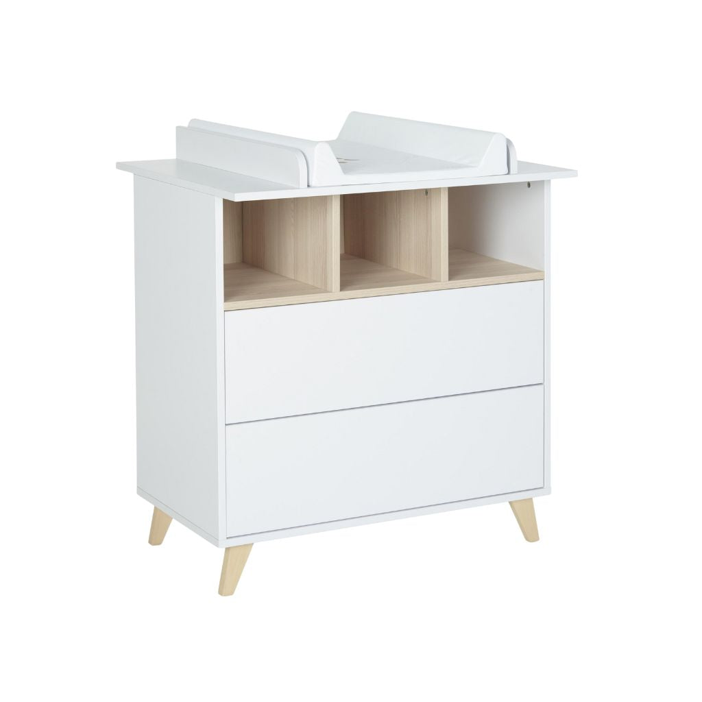 Quax Loft White commode + verlengstuk