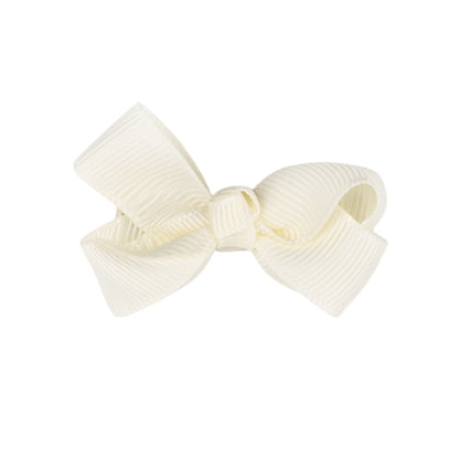 Busy Lizzie Pince à cheveux avec petit nœud Eggshell