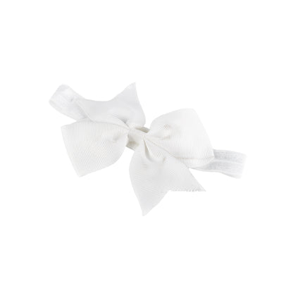 Busy Lizzie Bandeau avec nœud blanc