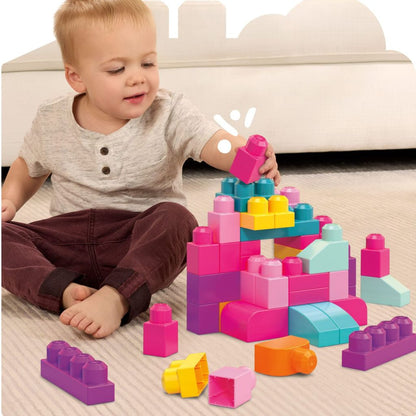 Mega Bloks First Builders 60 Maxi Blokken Roze