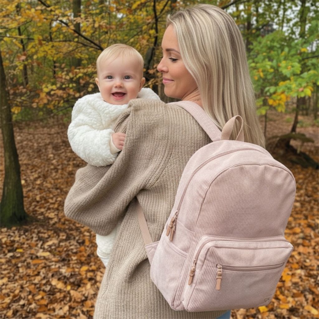 Kidzroom Verzorgingsrugzak Desire rib Beige