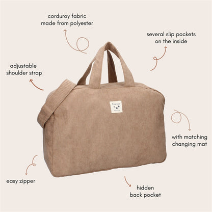 Kidzroom Sac à langer Charmful Beige