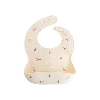 Mushie Bavoir en silicone Circus multicolore