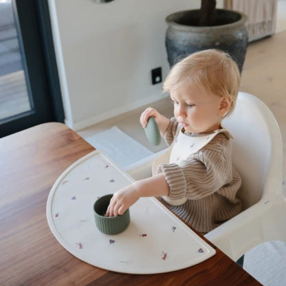 Mushie Placemat Circus Veelkleurig