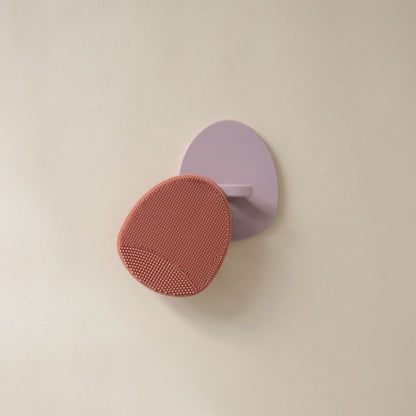 Mushie Cradle Cap Borstel Rose & Soft Lilac – 2 stuks