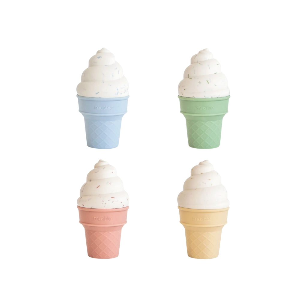 Mushie Mix & Match Ijsspeelgoed Veelkleurig - 4 stuks