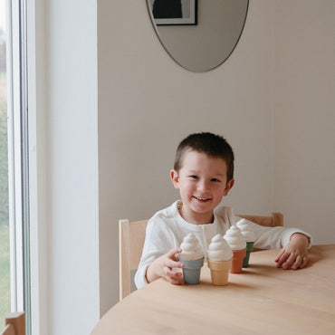 Mushie Mix & Match Ijsspeelgoed Veelkleurig - 4 stuks