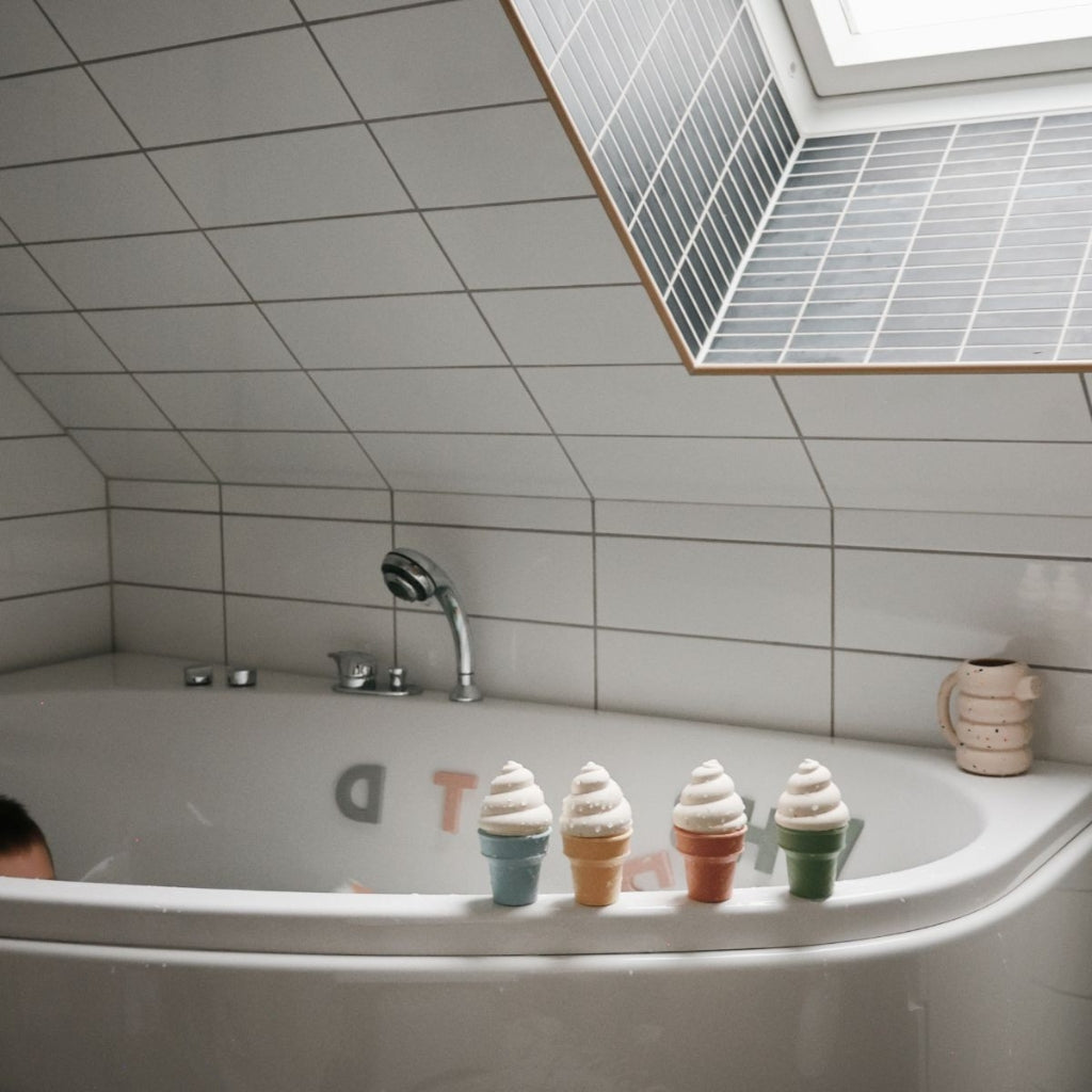 Mushie Mix & Match Ijsspeelgoed Veelkleurig - 4 stuks