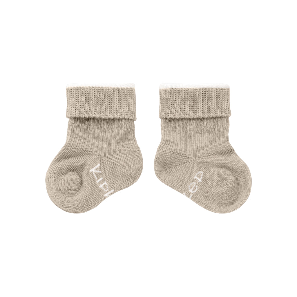 KipKep Blijf-Sokken Cookie Beige