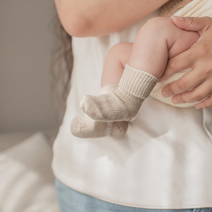 KipKep Blijf-Sokken Cookie Beige