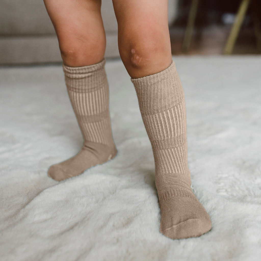 KipKep Antislip Blijf-Sokken Cookie Beige