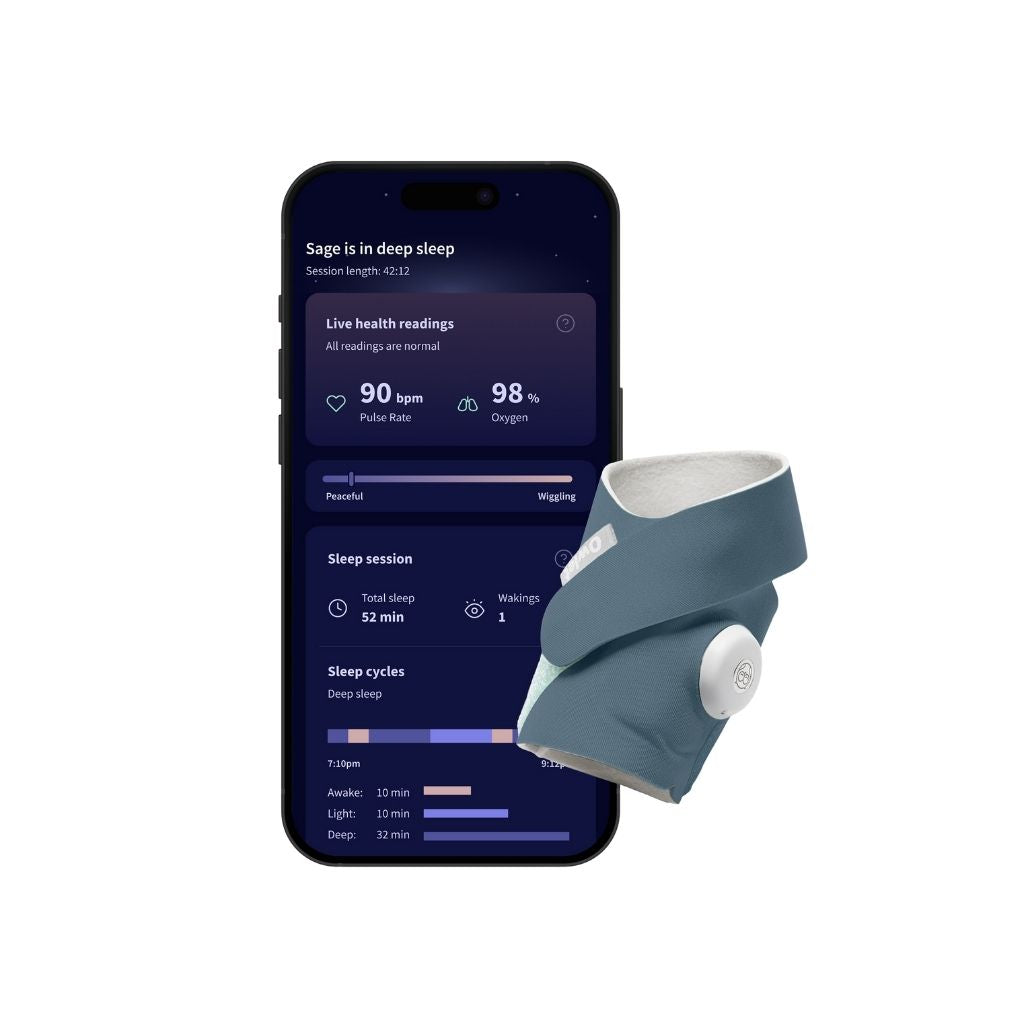 Owlet Dream Sock et Caméra Bedtime Blue