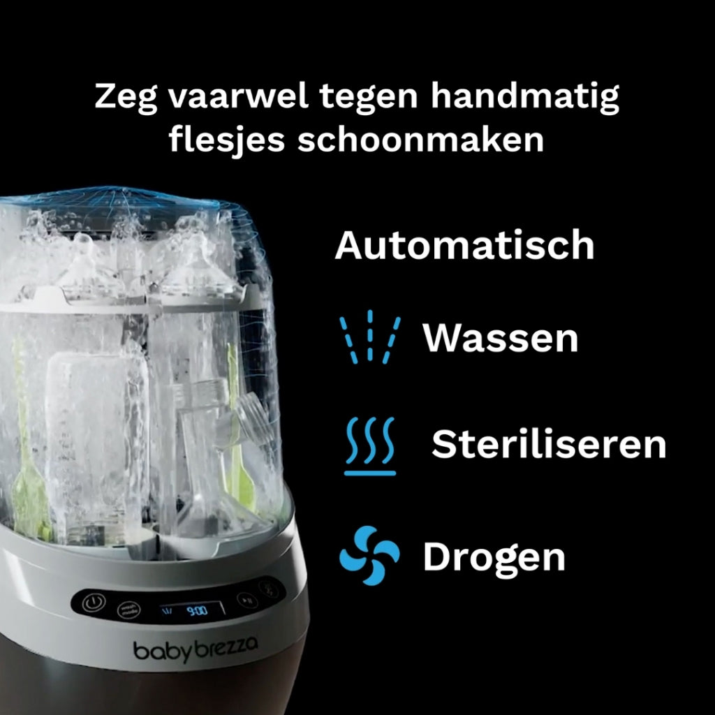 Baby Brezza Lave-biberons Pro Black/White