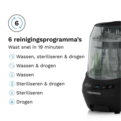 Baby Brezza Lave-biberons Pro All Black