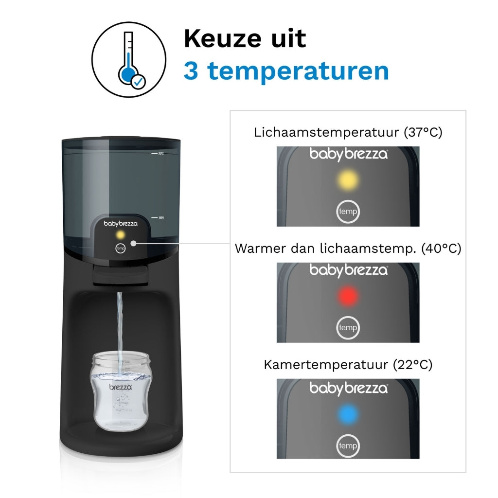 Baby Brezza Chauffe-biberon instantané Black