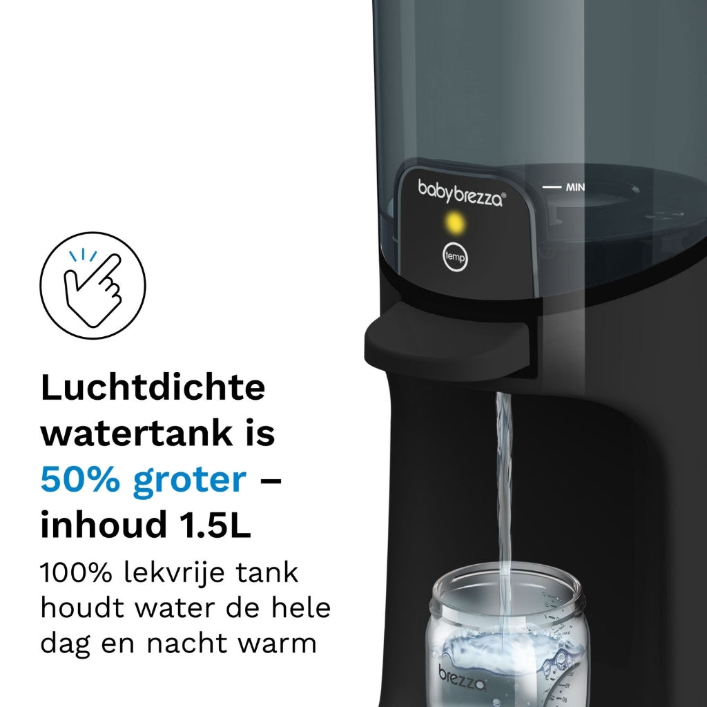Baby Brezza Chauffe-biberon instantané Black