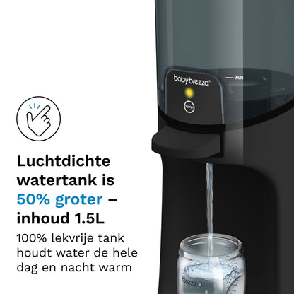 Baby Brezza Chauffe-biberon instantané Black