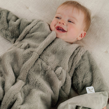 Noukie's Slaapzak Nepbont Kaki 70 cm