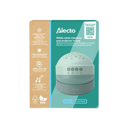 Alecto Machine à bruit blanc et projecteur vert