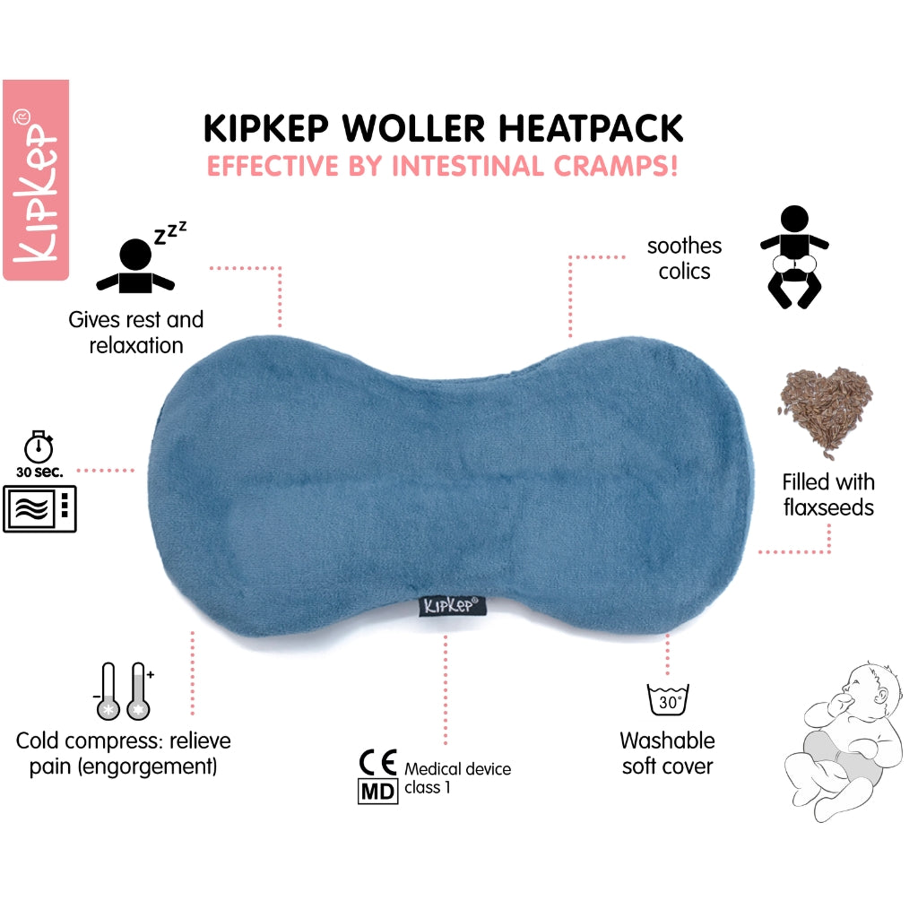 KipKep Woller Warmtekussen Blue Heaven