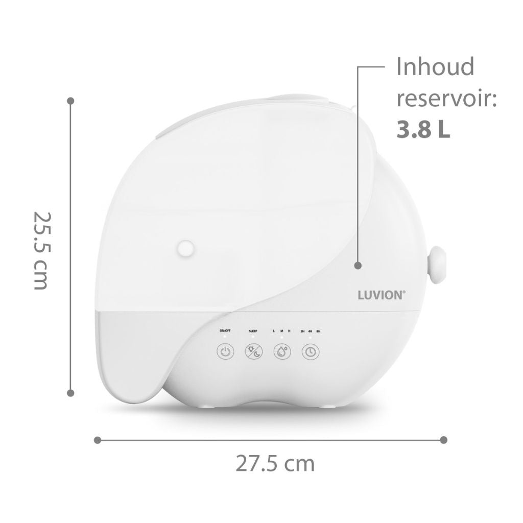 Luvion Humidificateur Elephant Blanc