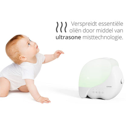 Luvion Humidificateur Elephant Blanc