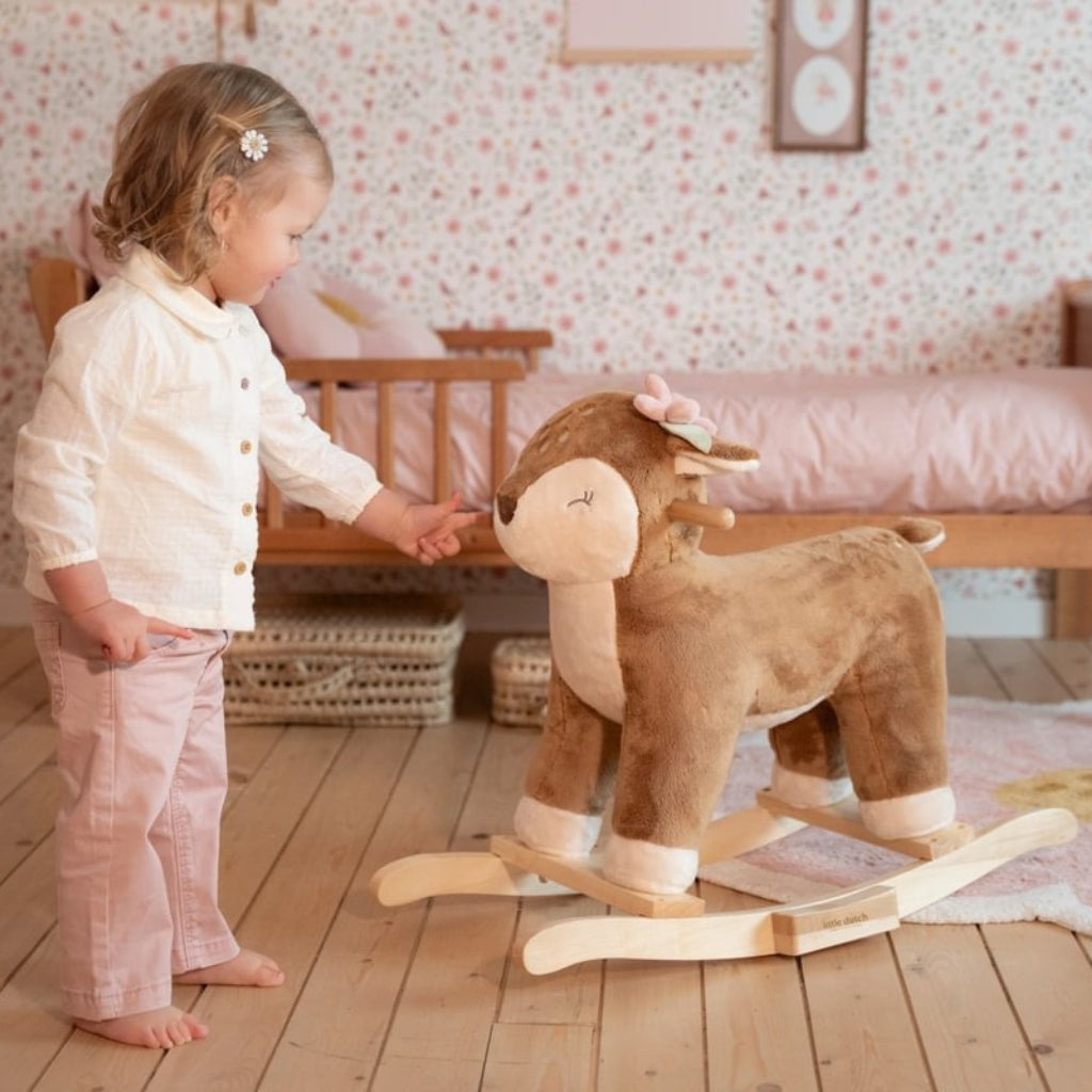 Little Dutch Cheval à bascule Biche Fairy Garden