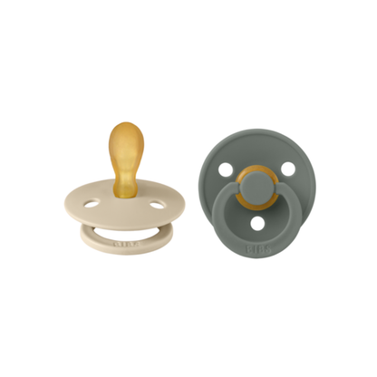 Bibs Sucette symétrique taille 2 Vanille/Pine – 2 pièces