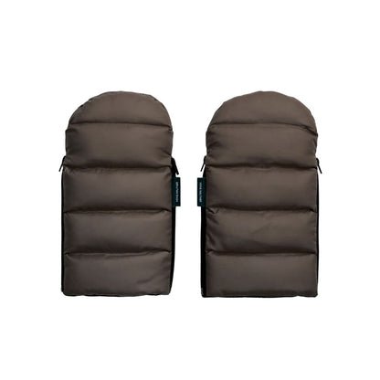 Kong Walther Handschoenen voor Buggy/Wandelwagen Puffer Chocolate Brown