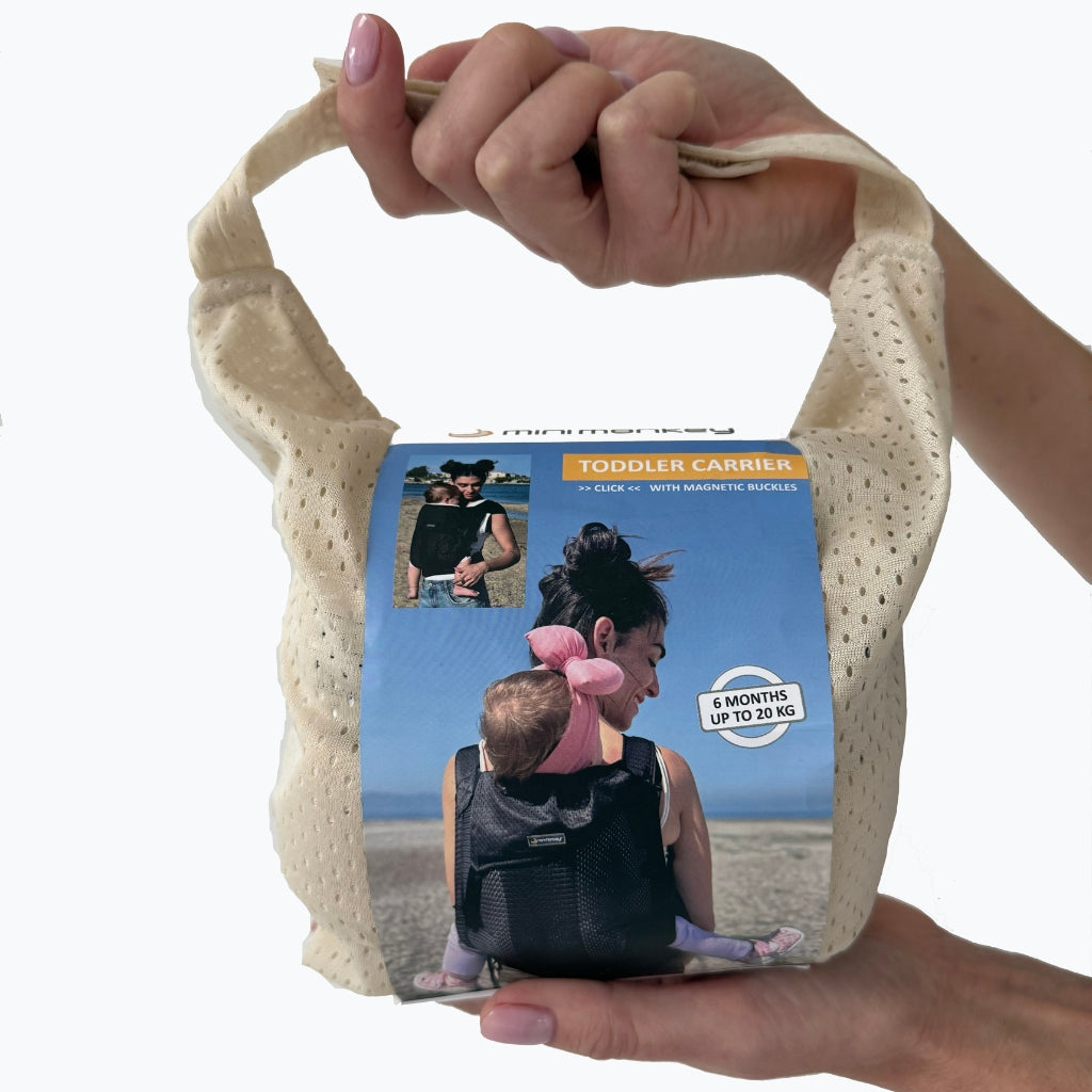 Minimonkey Porte-bébé Toddler Carrier Sable