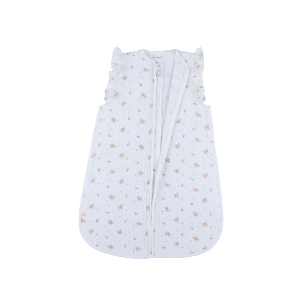 Noukie's Sac de couchage Vintage Flowers Blanc 70 cm