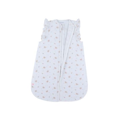 Noukie's Sac de couchage Vintage Flowers Blanc 70 cm